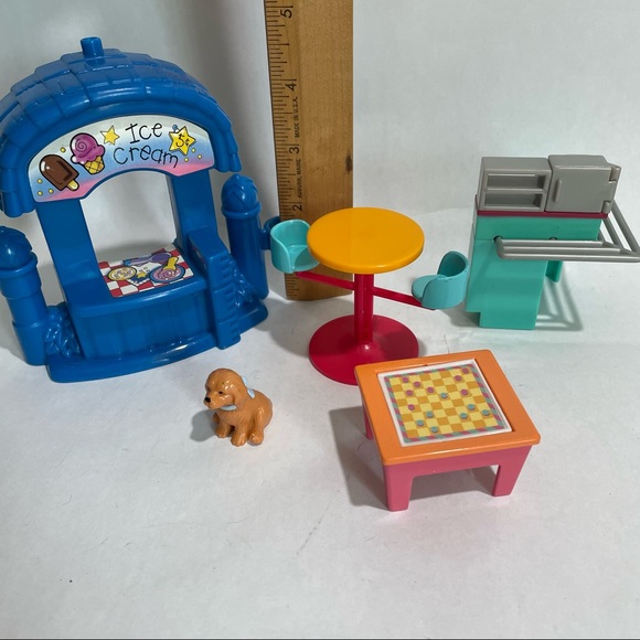 Fisher price little people ice cream furniture lot - Picture 3 of 6